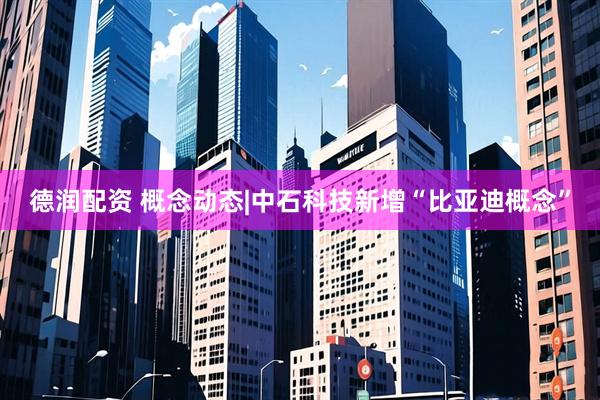 德润配资 概念动态|中石科技新增“比亚迪概念”